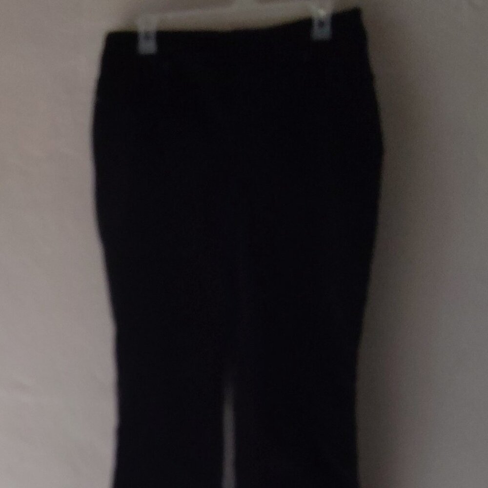 "DG2" Diane Gelman pull on pants, velvety feel, black, size MT